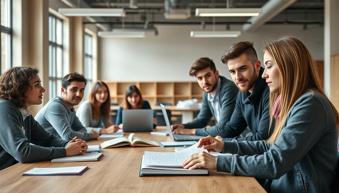 Students and educational resources in a modern learning environment